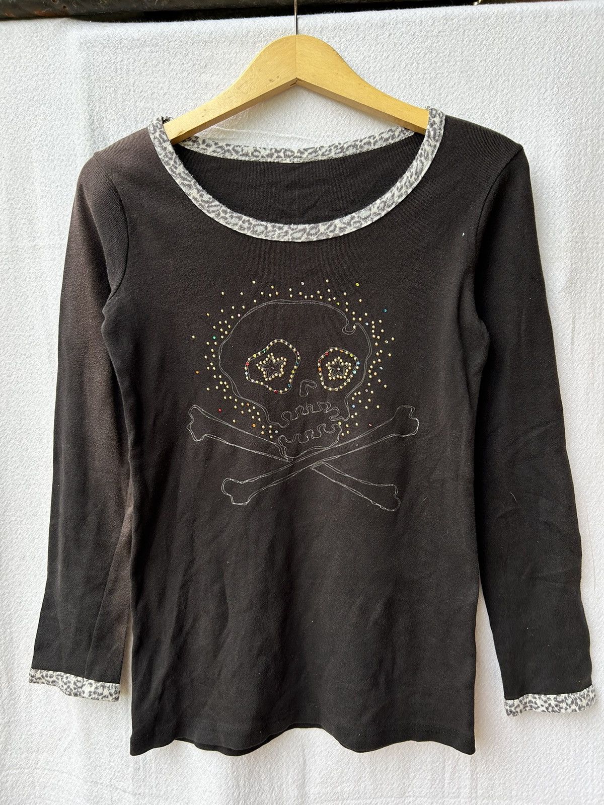 Hysteric Glamour 💸BINDINGOFFER💸Japanese style poem skull longsleeve Size US M / EU 48-50 / 2 - 1 Thumbnail