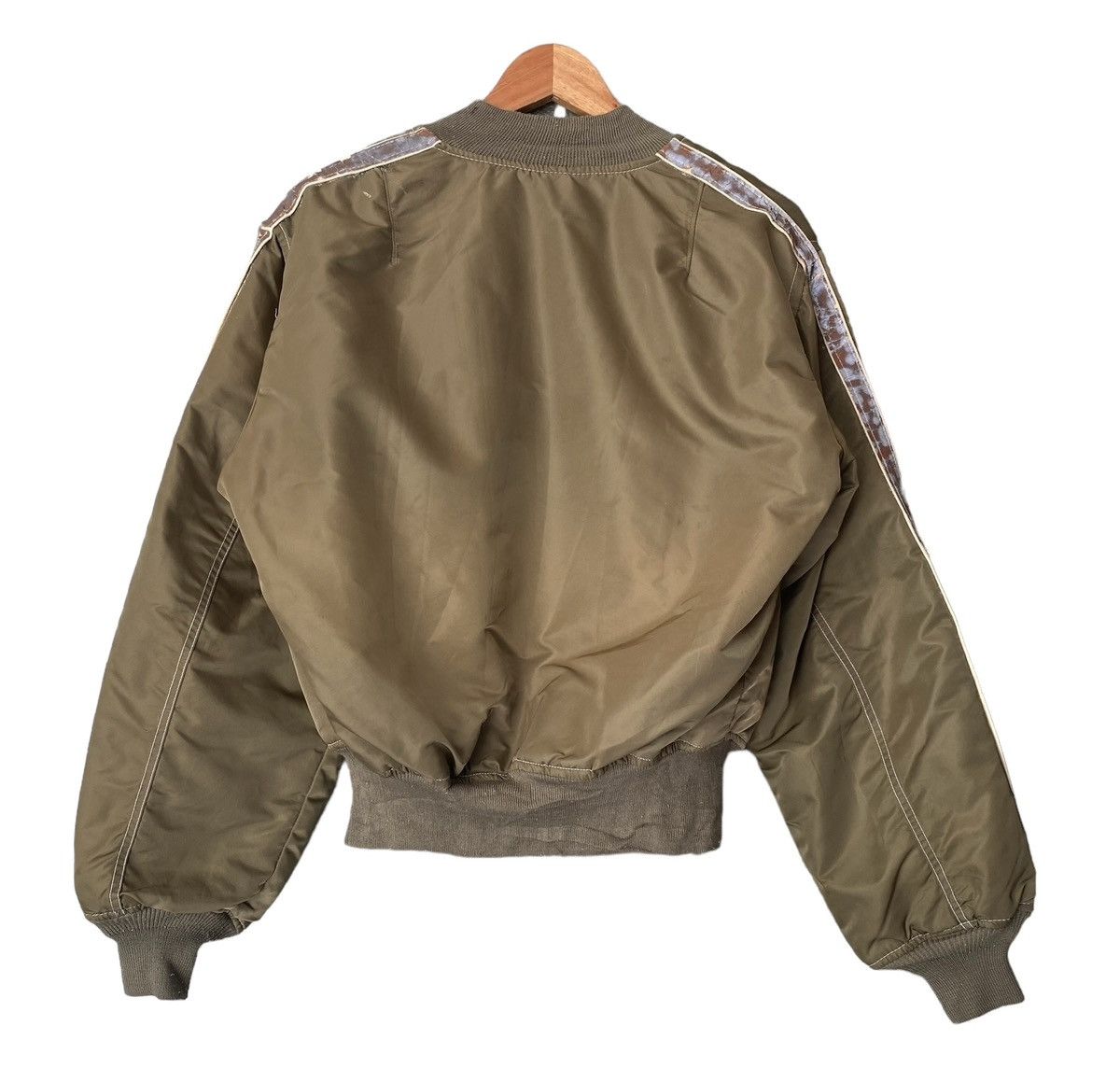 Vintage Vintage HOPE Manufacturing Bomber Jacket Size US M / EU 48-50 / 2 - 2 Thumbnail