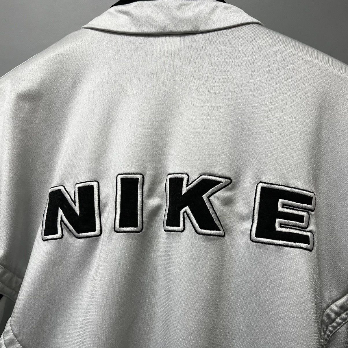 Nike × Vintage Vintage Nike Y2K Track Top Jacket Big Logo Swoosh Size US L / EU 52-54 / 3 - 8 Thumbnail