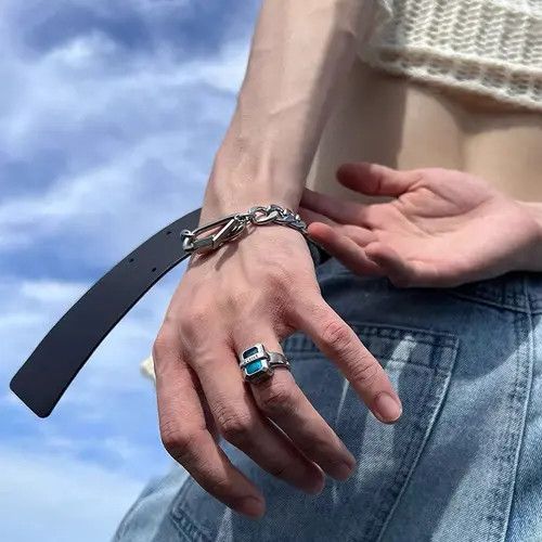 Designer × Vintage Retro punk rings Size ONE SIZE - 3 Thumbnail