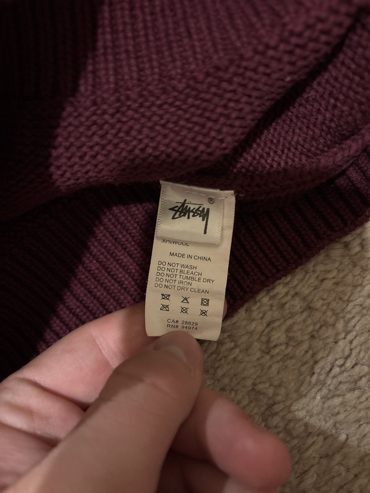Stussy Stussy sweater Size US XL / EU 56 / 4 - 4 Thumbnail