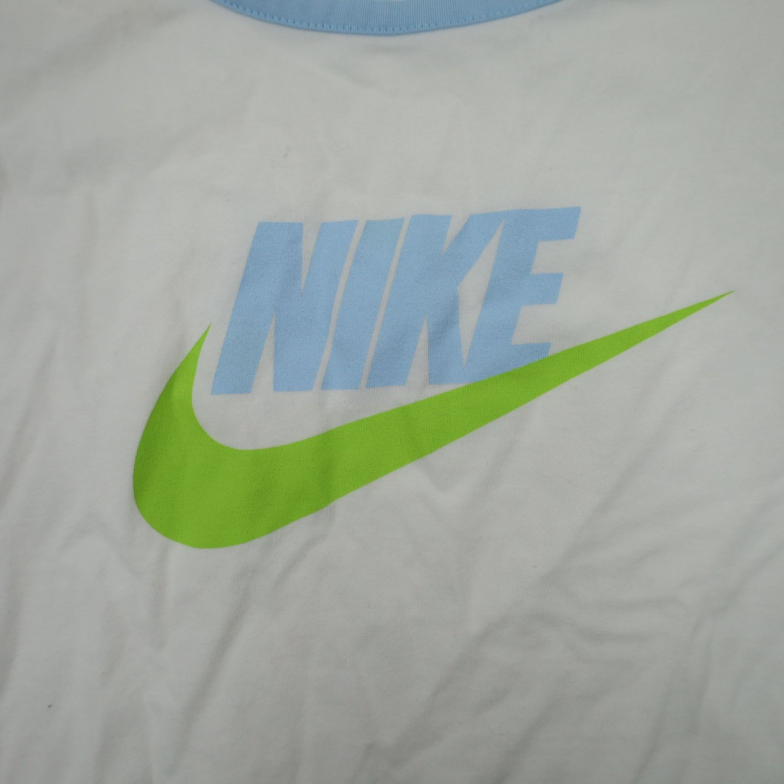 Nike × Vintage Vintage Y2k Nike Ringer Spellout Graphic T Shirt Size L / US 10 / IT 46 - 4 Thumbnail
