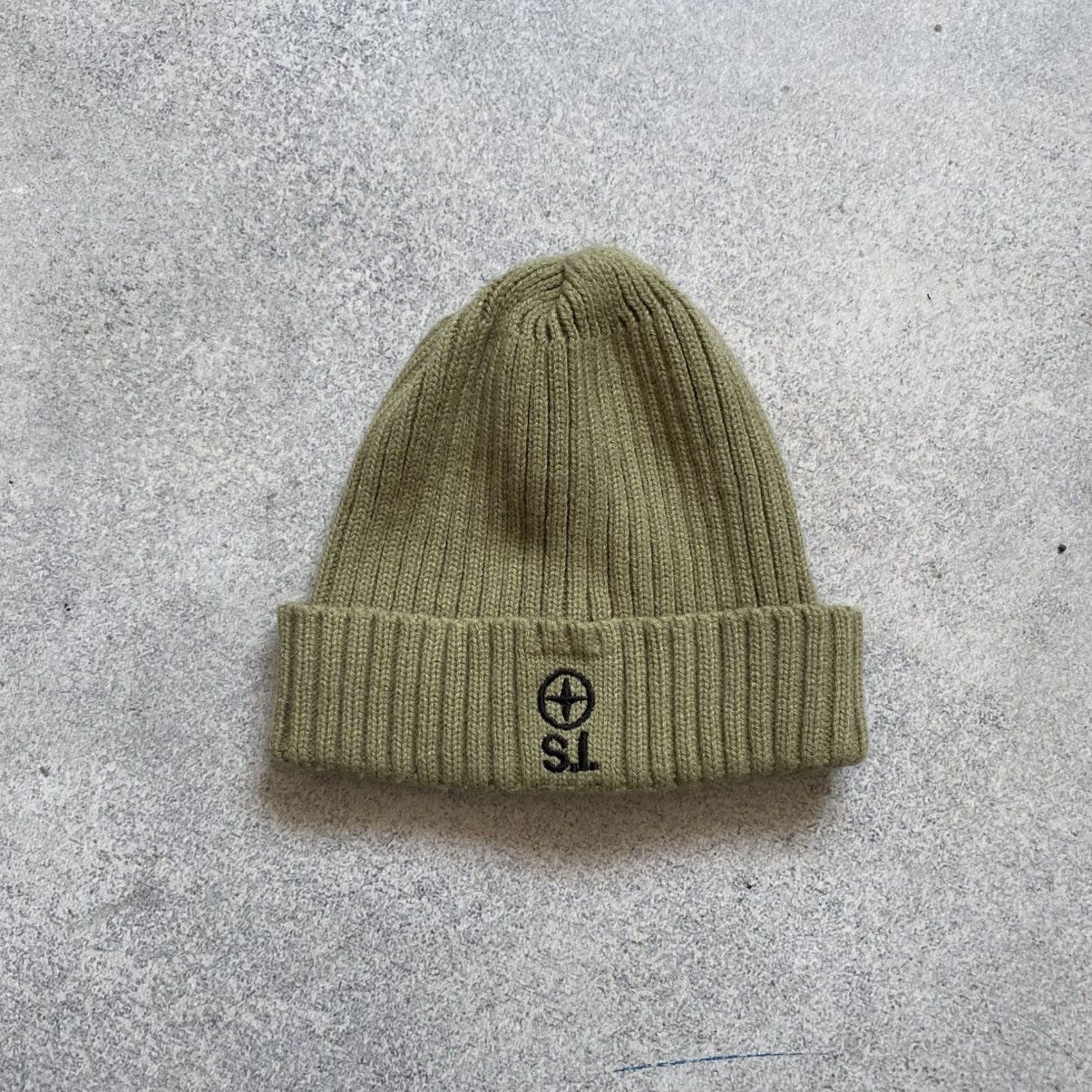Stone Island Stone Island Beanie Hats 90s Embroidered Logo Size ONE SIZE - 1 Thumbnail