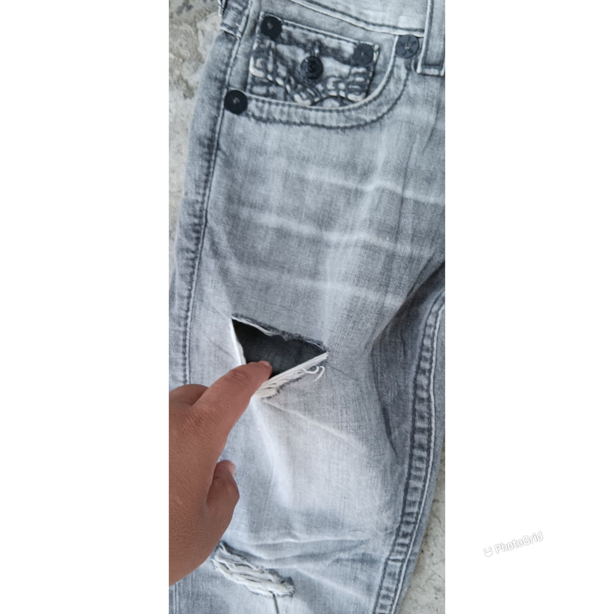 True Religion True Religion USA Distressed Denim Size US 31 - 5 Thumbnail