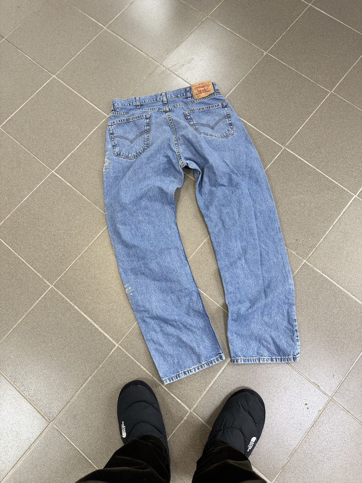 Levi's Vintage Levi’s Skull Stonewashed Denim Custom Handmade Jeans Size US 31 - 8 Thumbnail