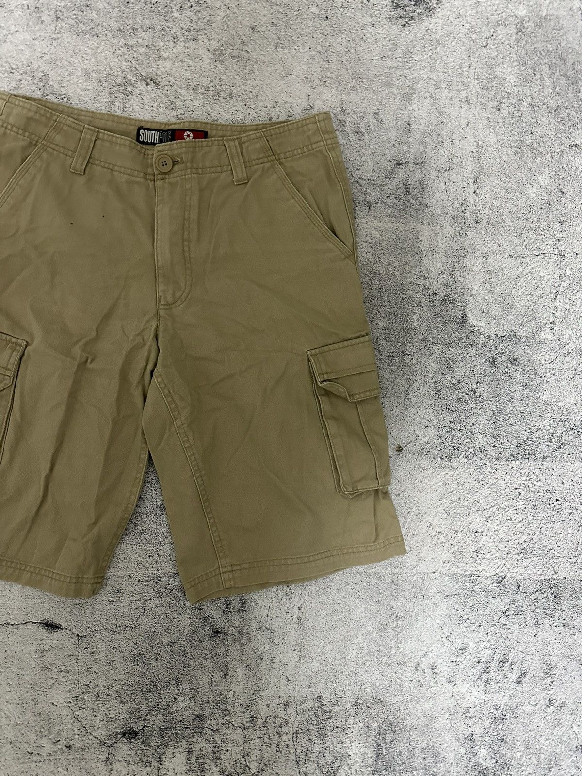 Southpole Southpole Cargo Shorts Beige Size 32 Size US 32 / EU 48 - 4 Thumbnail