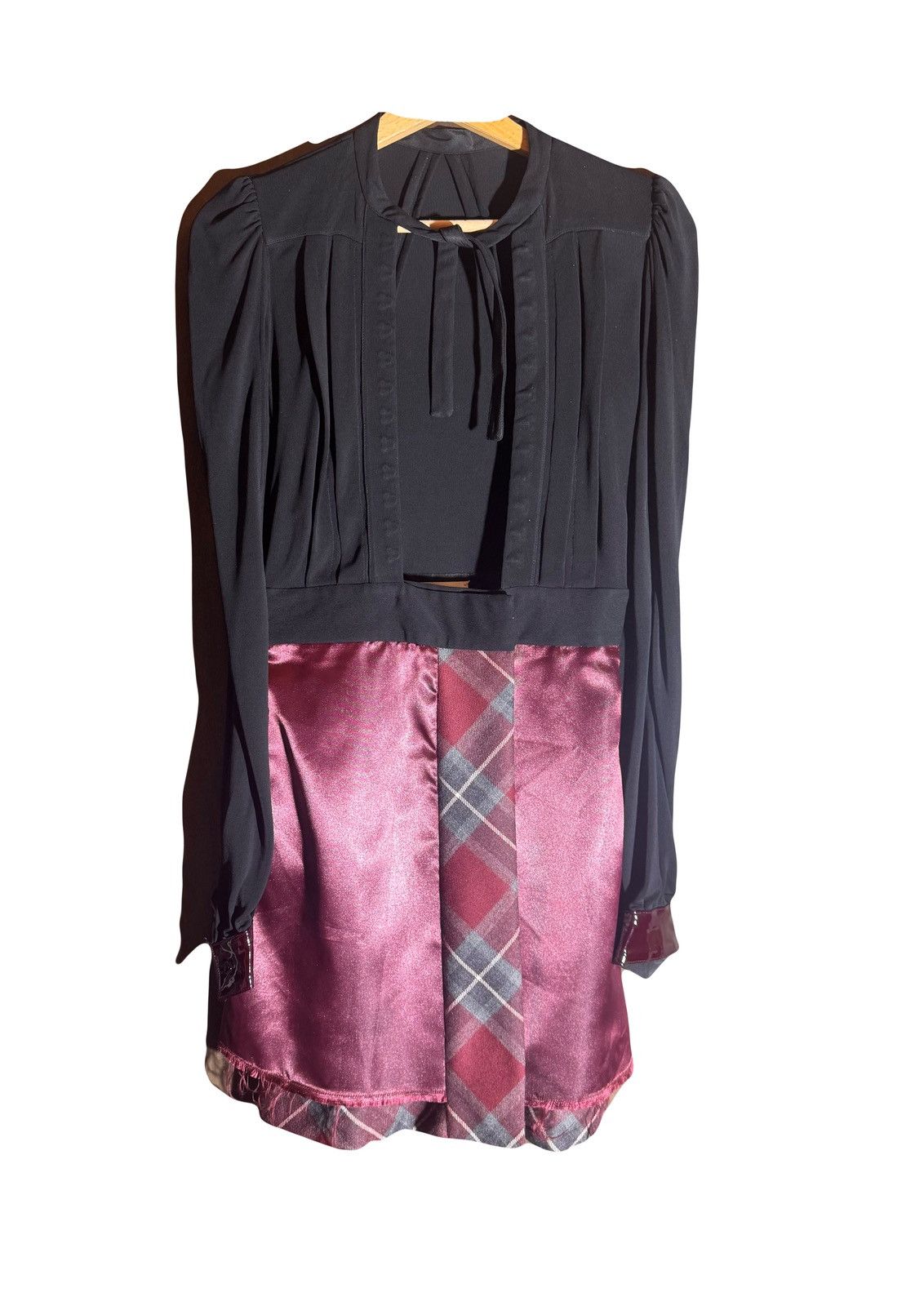Maison Margiela margiel runway fw15 patchwork dress 38 it Size XS / US 0-2 / IT 36-38 - 2 Thumbnail