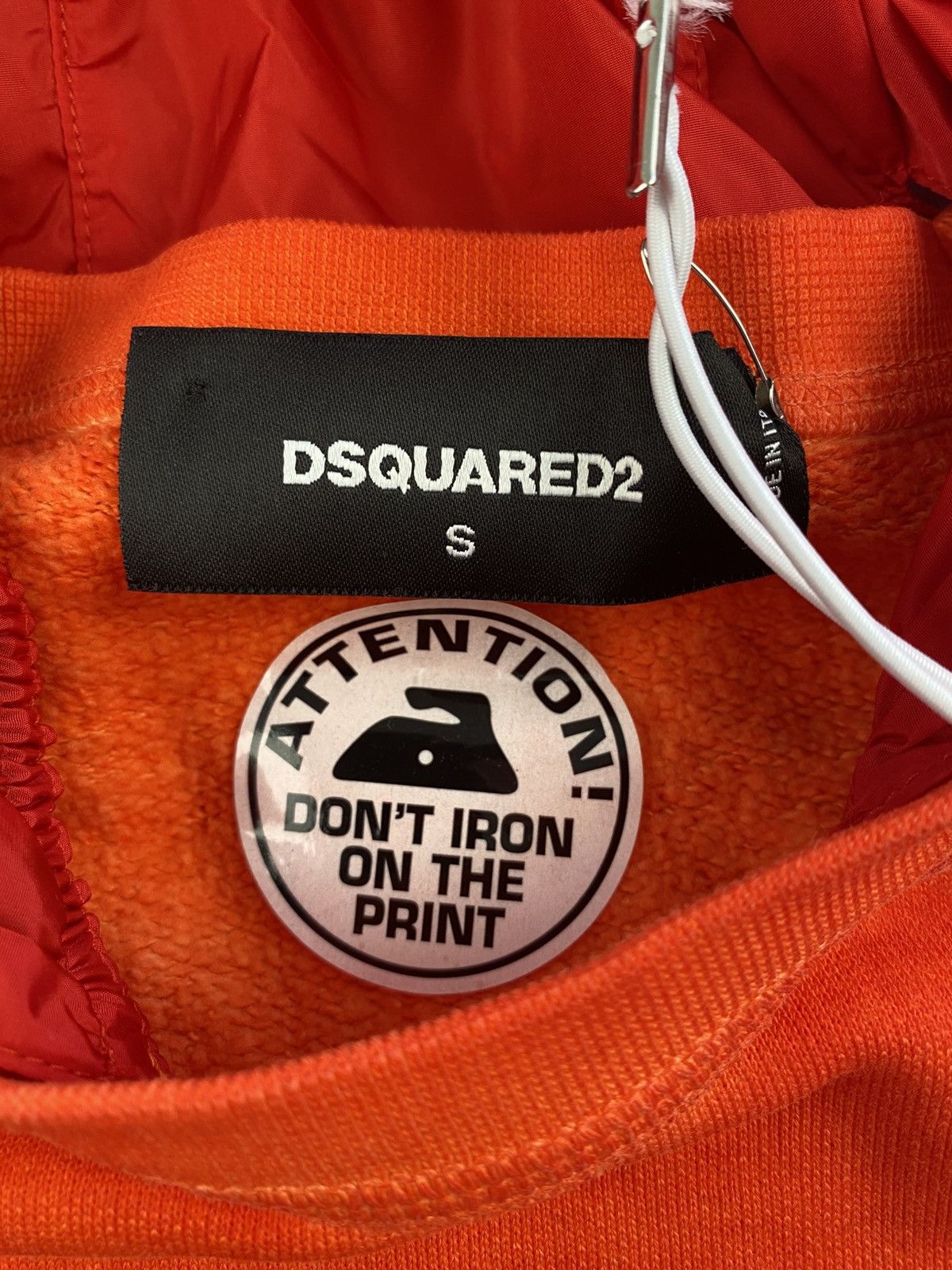 Dsquared2 Dsquared2 x K-Way Rare Hoodie Size: S Size US S / EU 44-46 / 1 - 2 Thumbnail