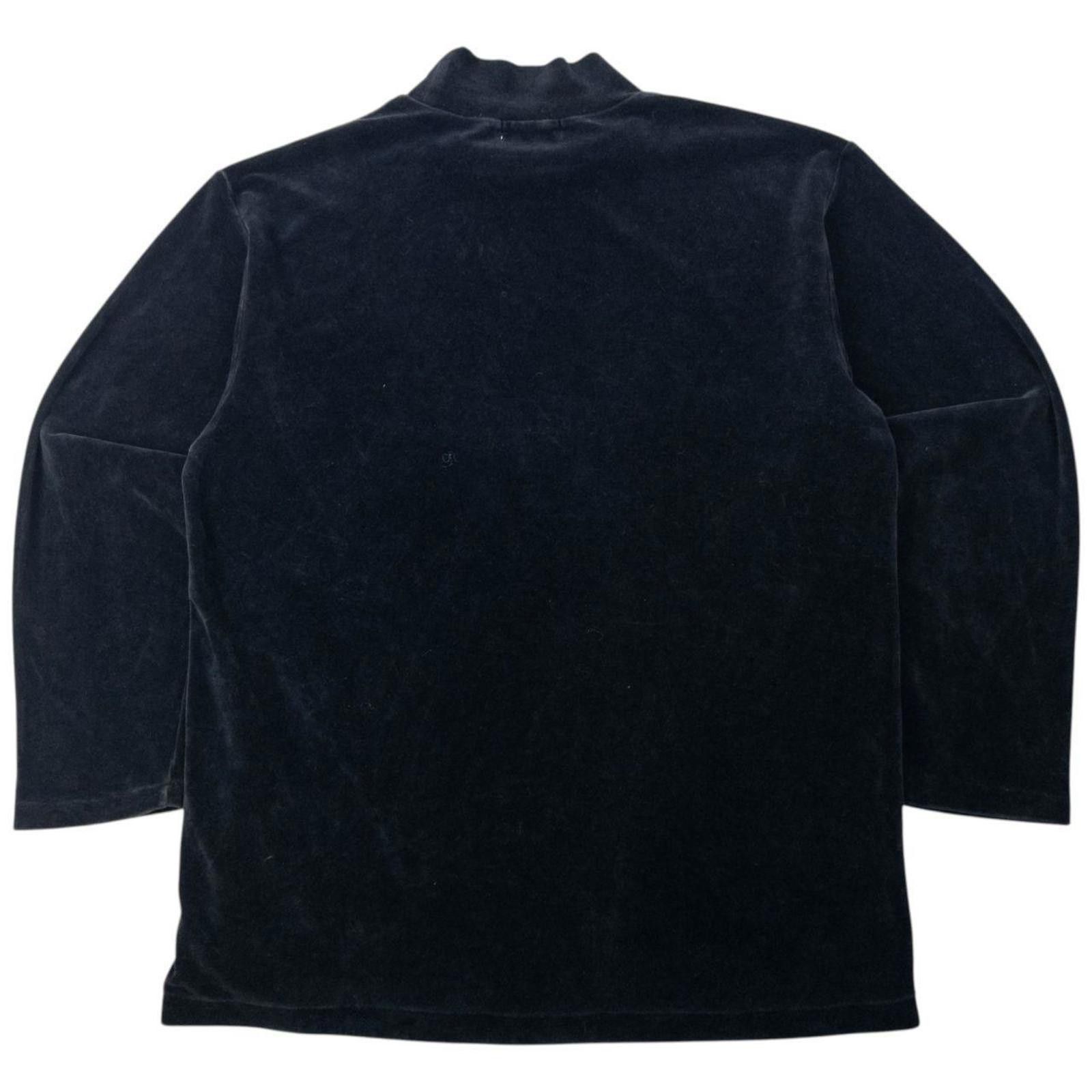 Issey Miyake Vintage 90s Issey Miyake Velour Jumper Size M Size US M / EU 48-50 / 2 - 2 Thumbnail