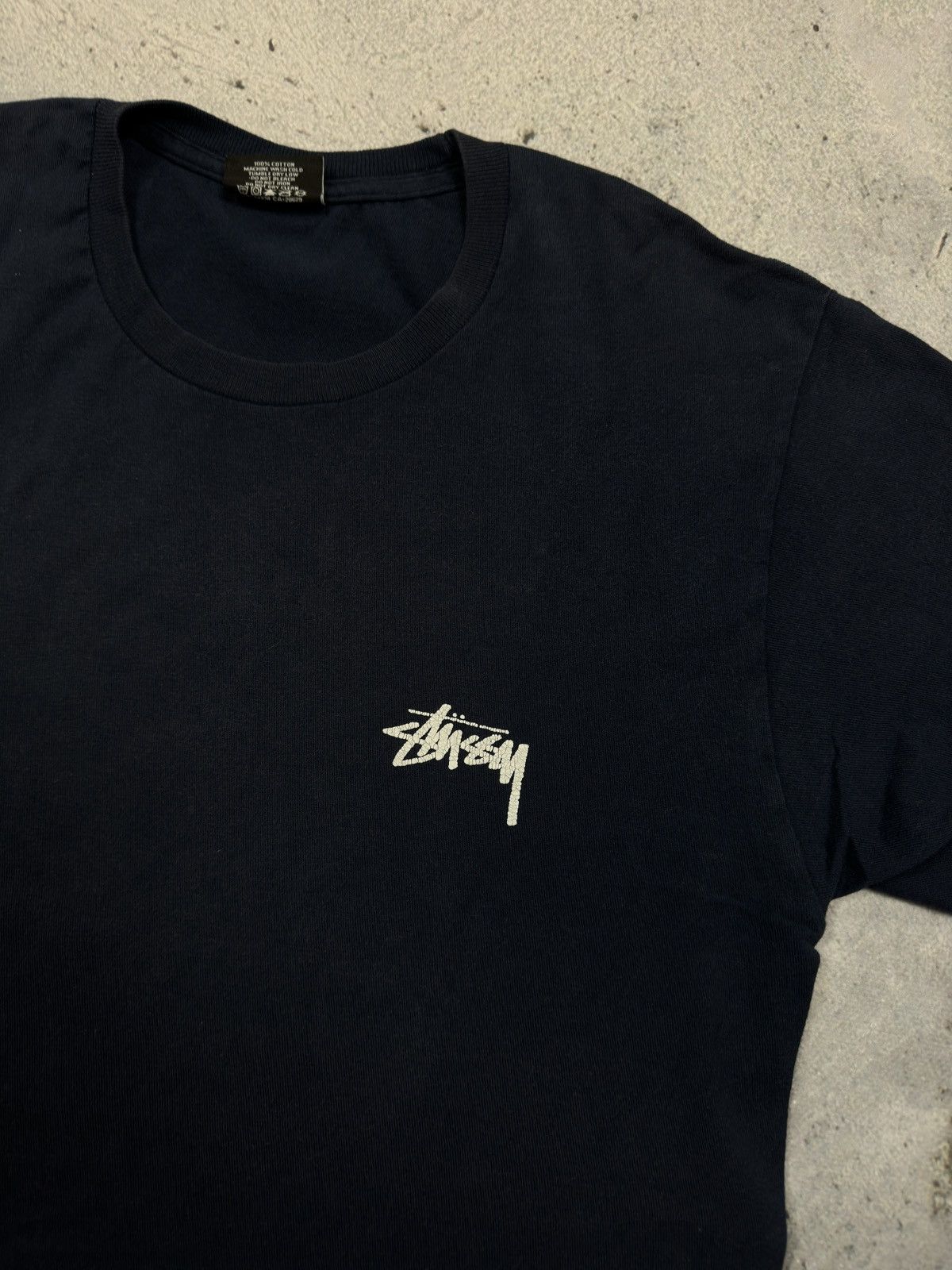 Stussy Stussy big logo surf man t shirt vintage Size US M / EU 48-50 / 2 - 4 Thumbnail