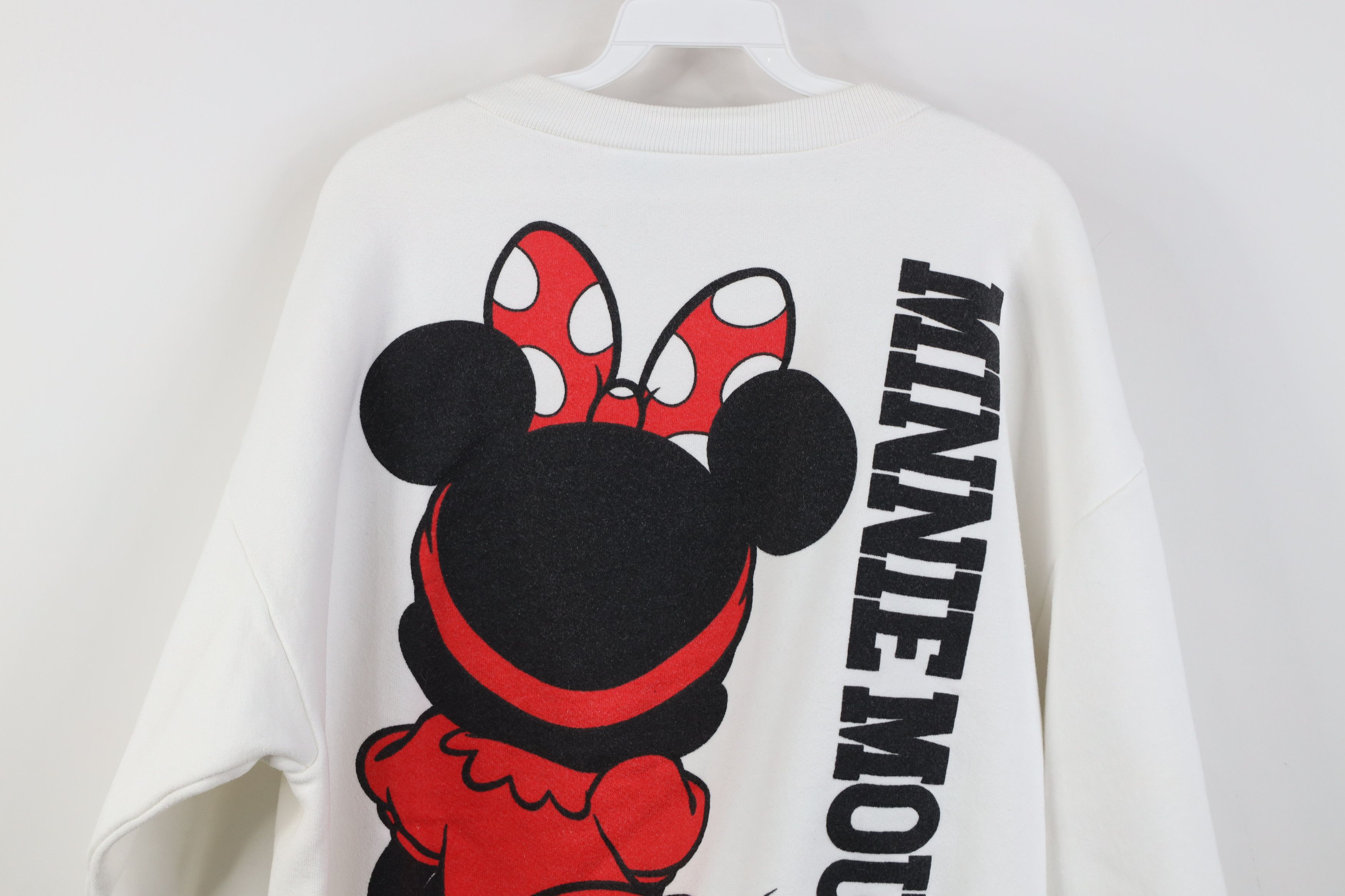 Disney Vintge 80s 90s Disney Jumbo Minnie Mouse Crewneck Sweatshirt Size XL / US 12-14 / IT 48-50 - 14 Thumbnail