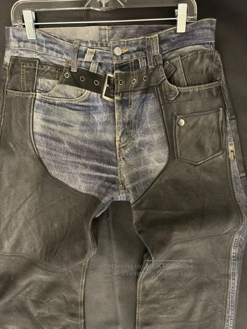 Acne Studios Acne Studios 3D Printed Denim Pants. Size US 34 / EU 50 - 3 Thumbnail