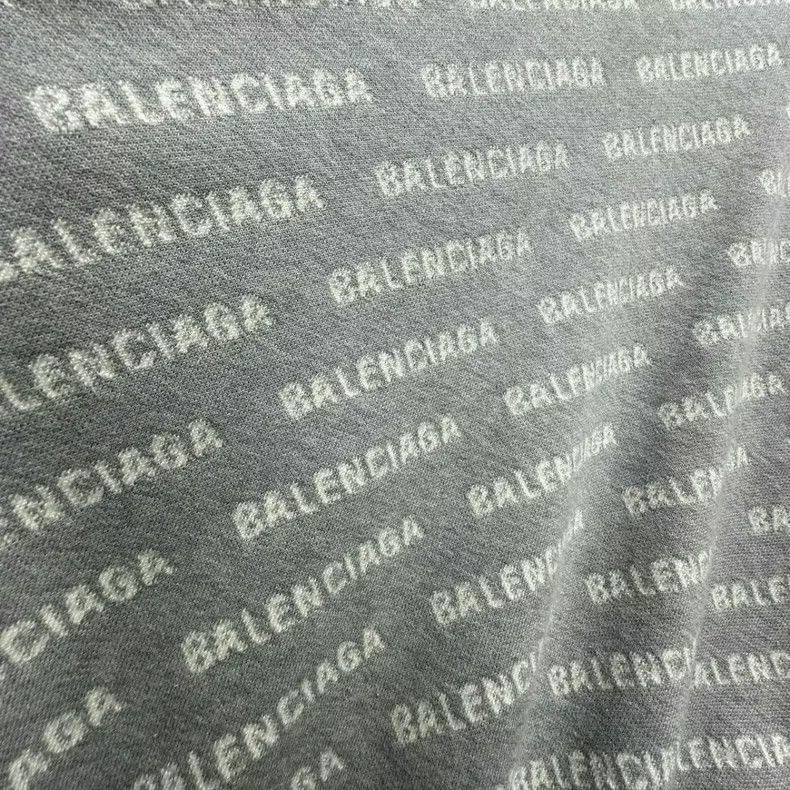 Balenciaga Balenciaga Bullet Train White Grey Full Print LOGO Wool Kn Size US S / EU 44-46 / 1 - 3 Thumbnail