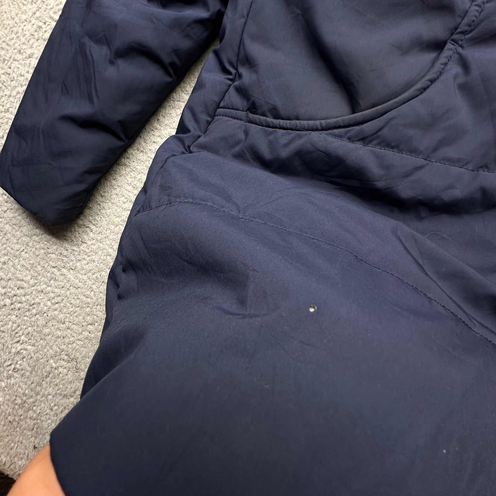 L.L. Bean LL Bean DDJ6 Blue Quilted Puffer Coat Womens Medium Snap Size M / US 6-8 / IT 42-44 - 9 Thumbnail
