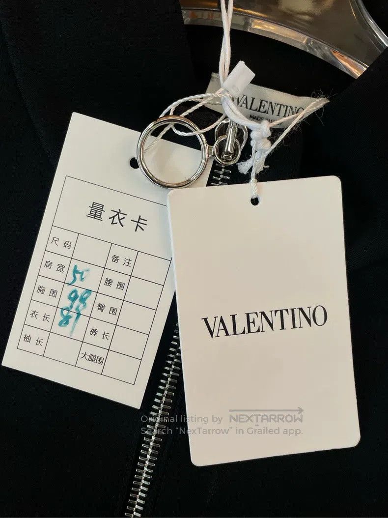 Valentino Valentino Black long-sleeved sweatshirt Size XXL / US 16-18 / IT 52-54 - 5 Thumbnail
