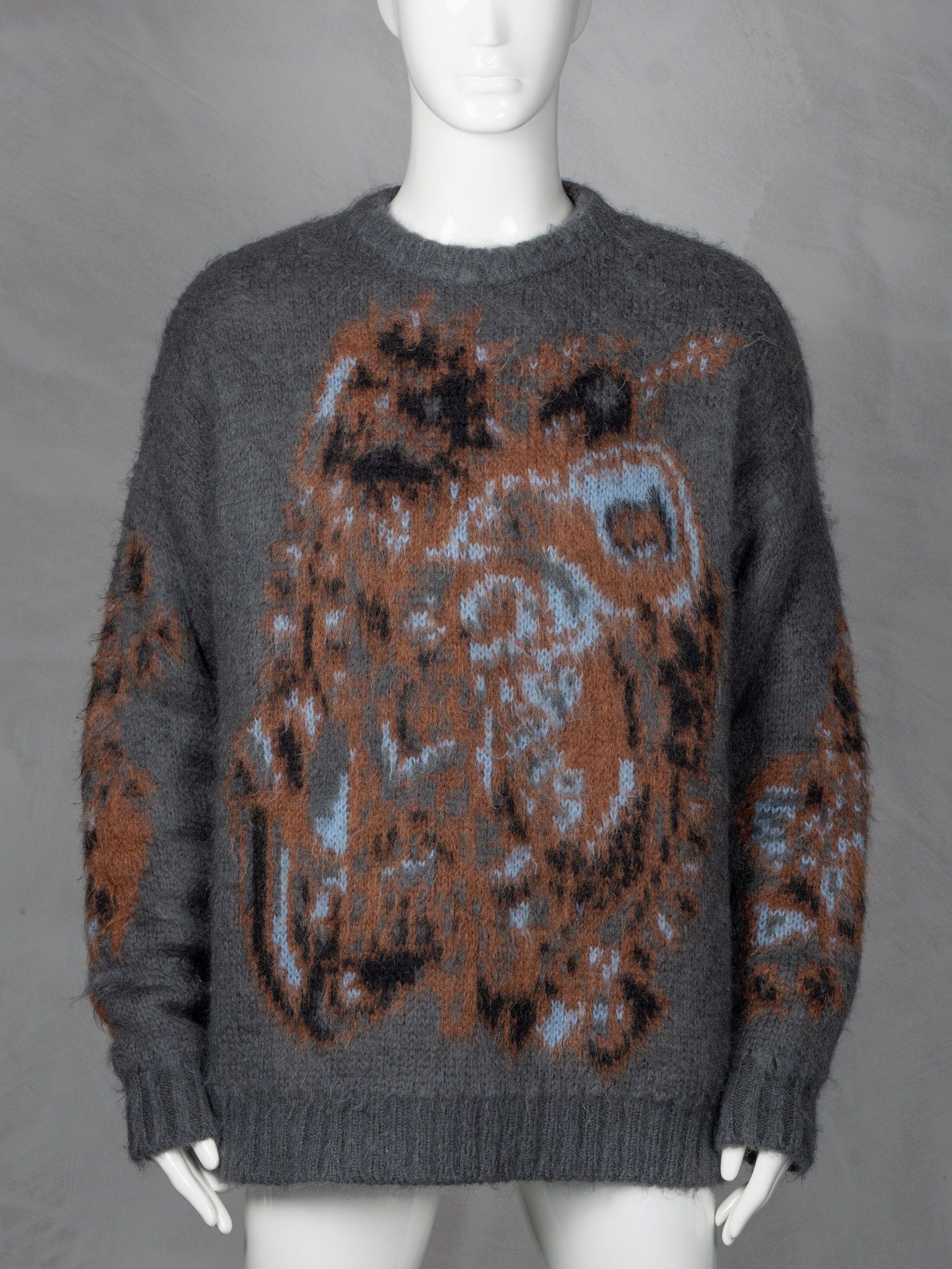 Y/Project Y/Project A/W 2019 sample oversized jacquard mohair sweater Size US XS / EU 42 / 0 - 1 Thumbnail