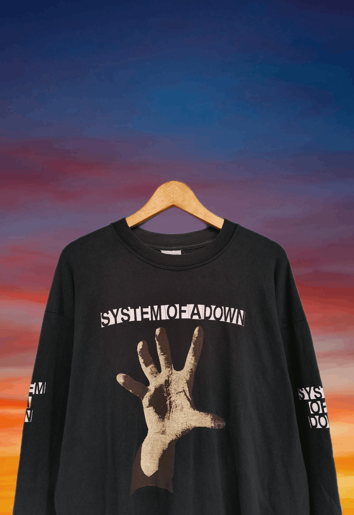 Rap Tees Rare Vintage 90s System Of A Down Promo tee Longsleeve shirt Size US XL / EU 56 / 4 - 4 Thumbnail