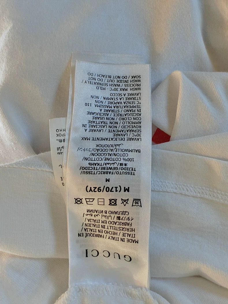Gucci GucciAdi co-branded letter logo clover short-sleeved T-shir Size M / US 6-8 / IT 42-44 - 7 Thumbnail