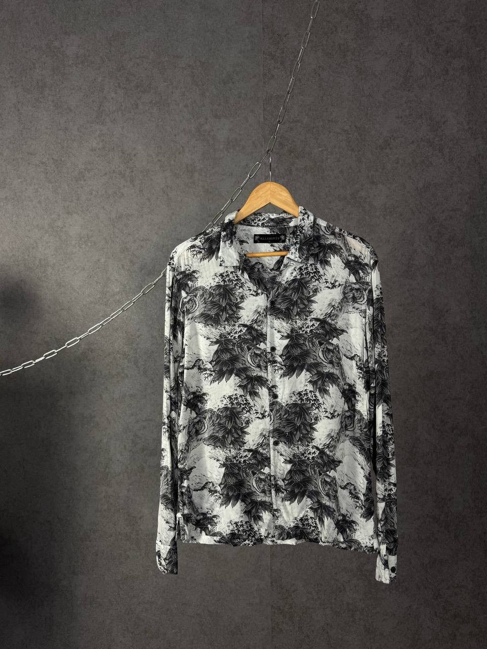 Allsaints Allsaints art crazy shirt Size US S / EU 44-46 / 1 - 1 Thumbnail