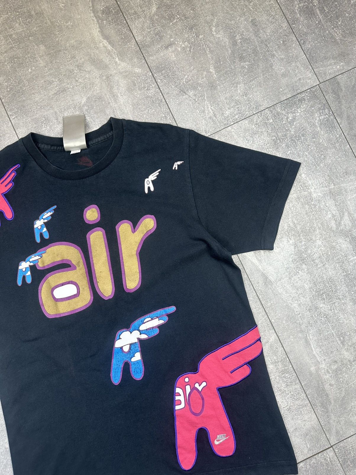 Other Nike Air Vintage Overprint Logo Tee Size US M / EU 48-50 / 2 - 6 Thumbnail