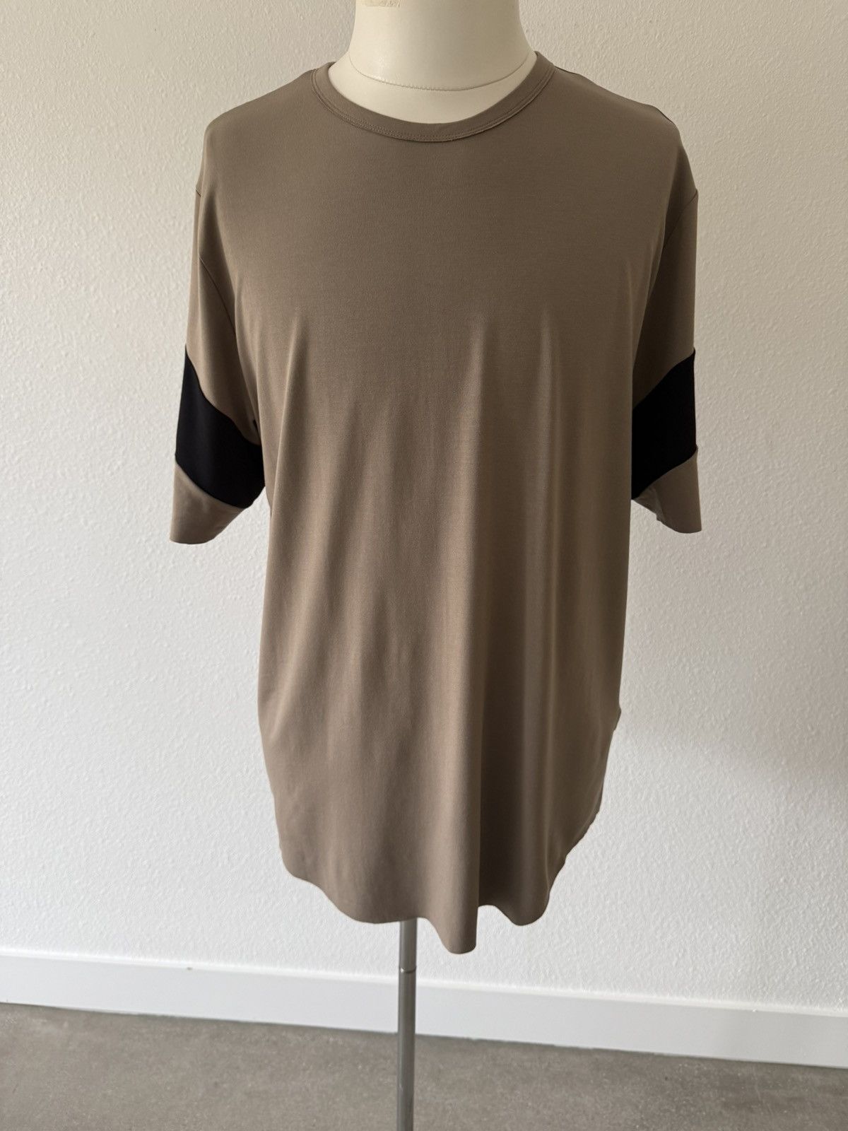 Rag & Bone Back Stripe 4way stretch Jersey T-shirt Size US XL / EU 56 / 4 - 1 Thumbnail