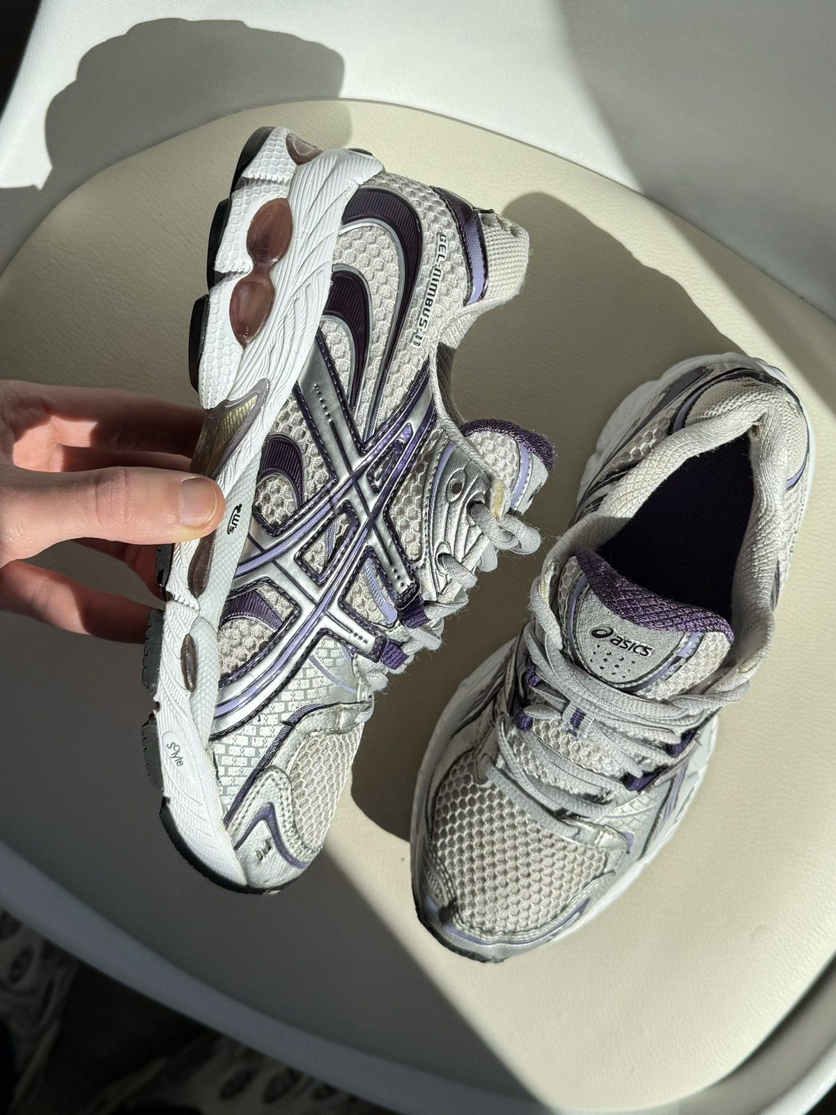 Asics VINTAGE ASICS Y2K GEL NIMBUS HYPE SK8 GORPCORE SNEAKERS Size US 7 / IT 37 - 14 Thumbnail
