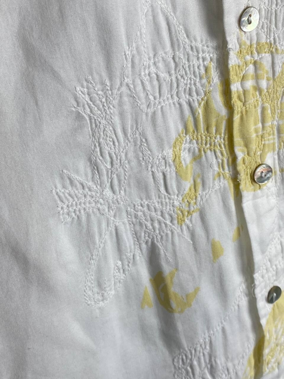 Japanese Brand Avantgarde Nolita N.Y.C Embroidered Printed Shirt Size S / US 4 / IT 40 - 7 Thumbnail