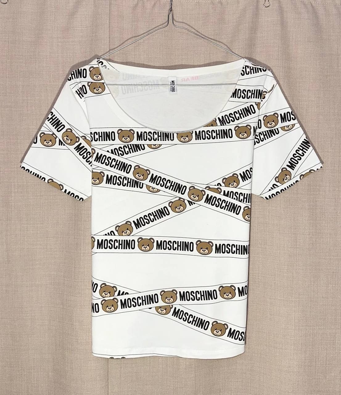 Moschino Moschino Underwear T-Shirt white Moschino UNDERBEAR Size M / US 6-8 / IT 42-44 - 1 Thumbnail
