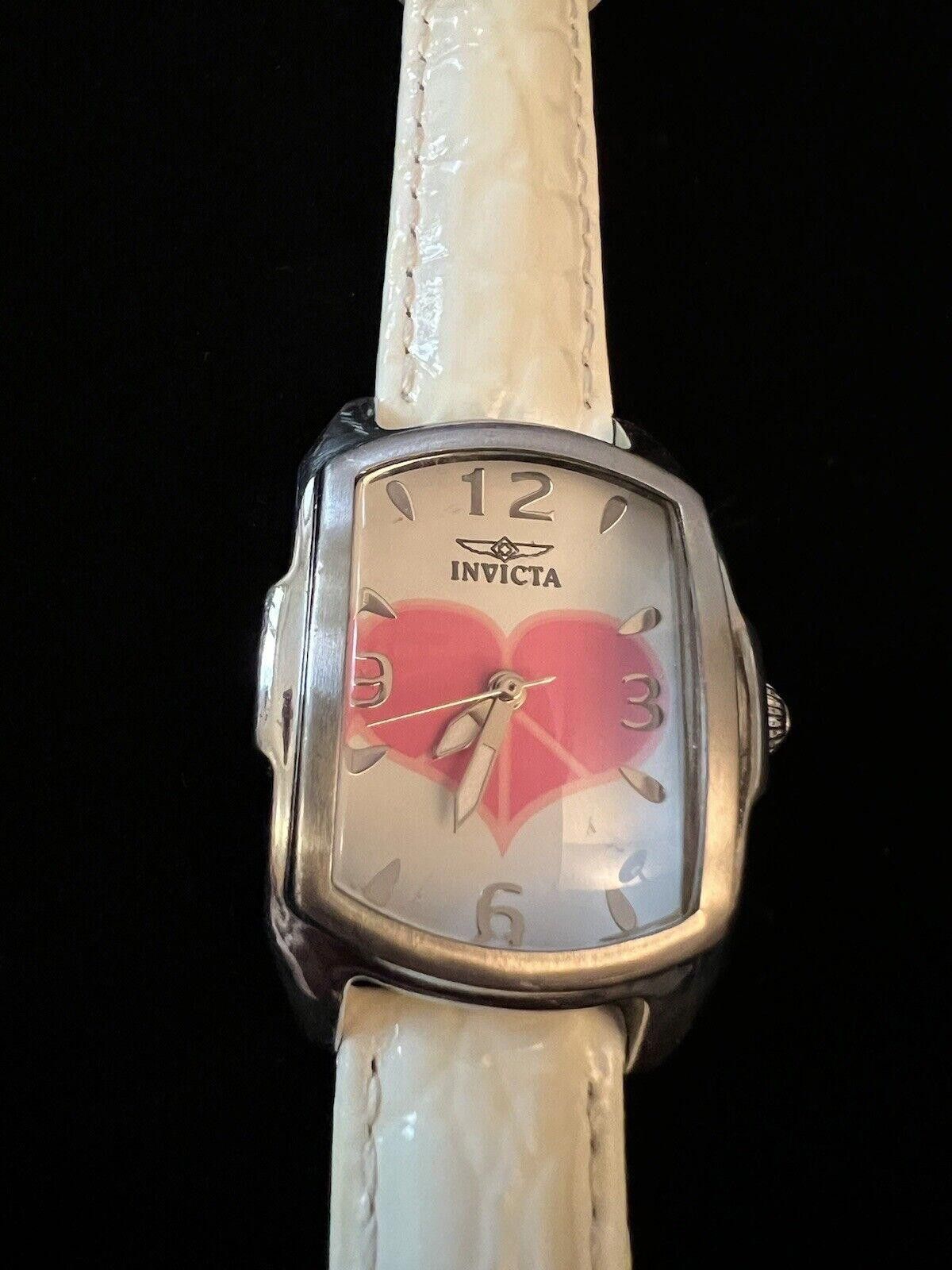 Invicta Invicta Watch Lupah Pink Heart Heart Cure MS New Battery Size ONE SIZE - 1 Thumbnail