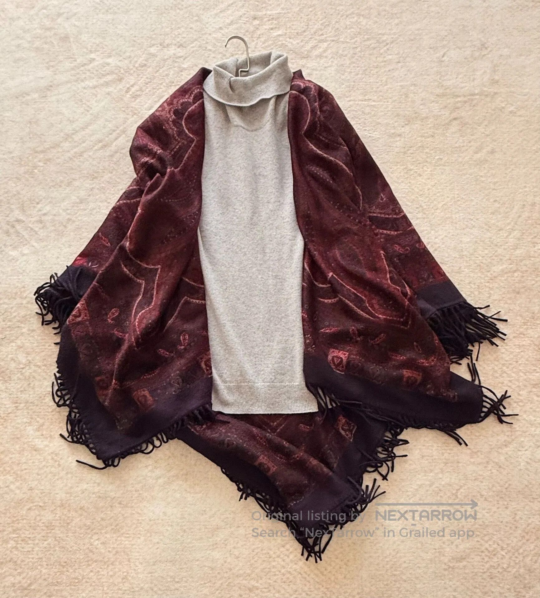 Loro Piana Loro Piana Paisley Cashmere Shawl. Size ONE SIZE - 1 Thumbnail