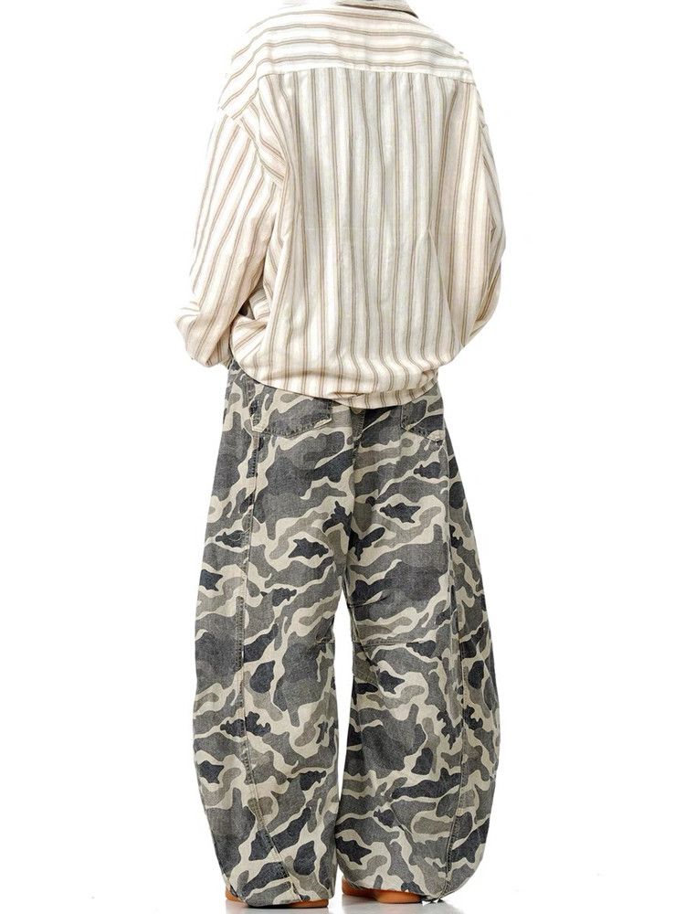 Japanese Brand × Vintage American Style Camouflage Casual Jeans Size US 31 - 2 Thumbnail