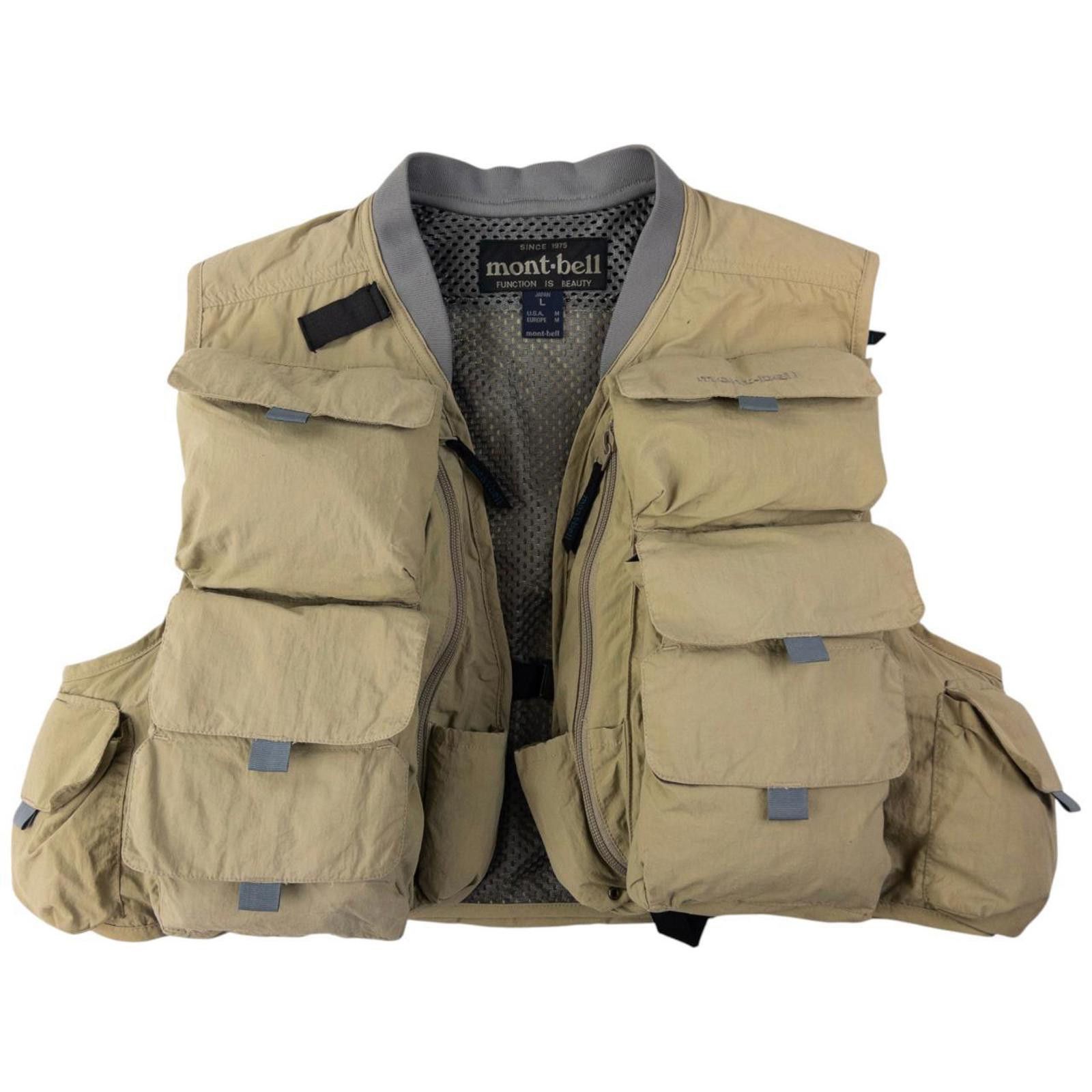 Montbell Vintage Montbell Multi Pocket Cargo Vest Gilet Size M Size US M / EU 48-50 / 2 - 1 Thumbnail