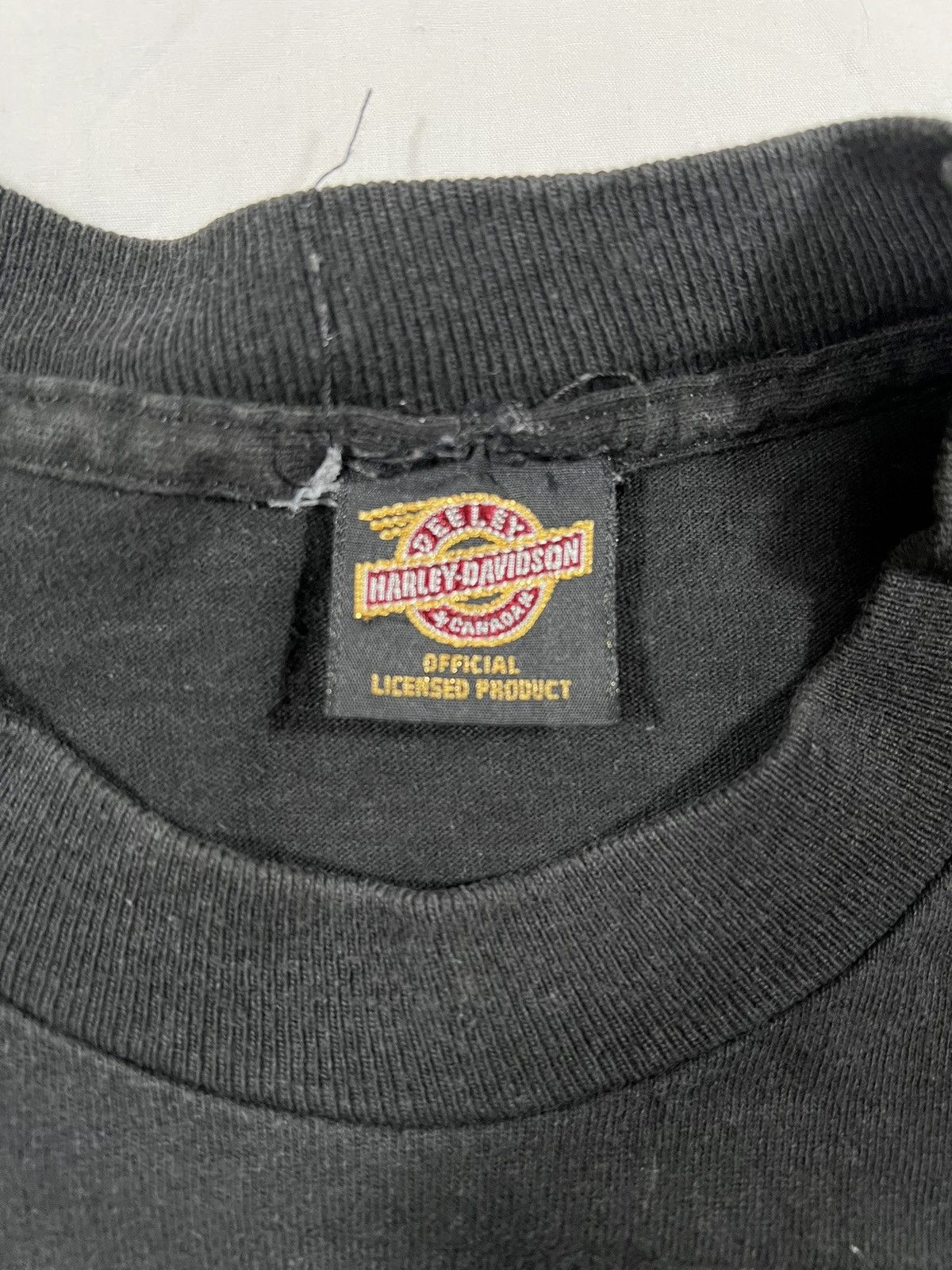 Harley Davidson Vintage 90s Harley Davidson Looney Tunes Single Stitch Tee Size US L / EU 52-54 / 3 - 4 Thumbnail