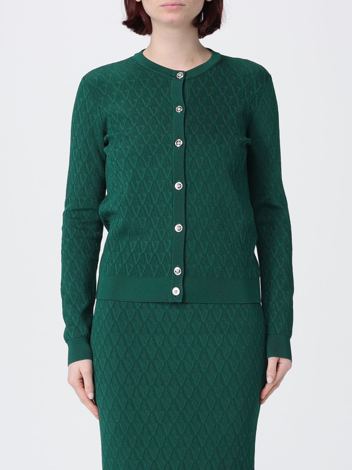 Versace Versace Sweater Woman Green Size S / US 4 / IT 40 - 1 Thumbnail