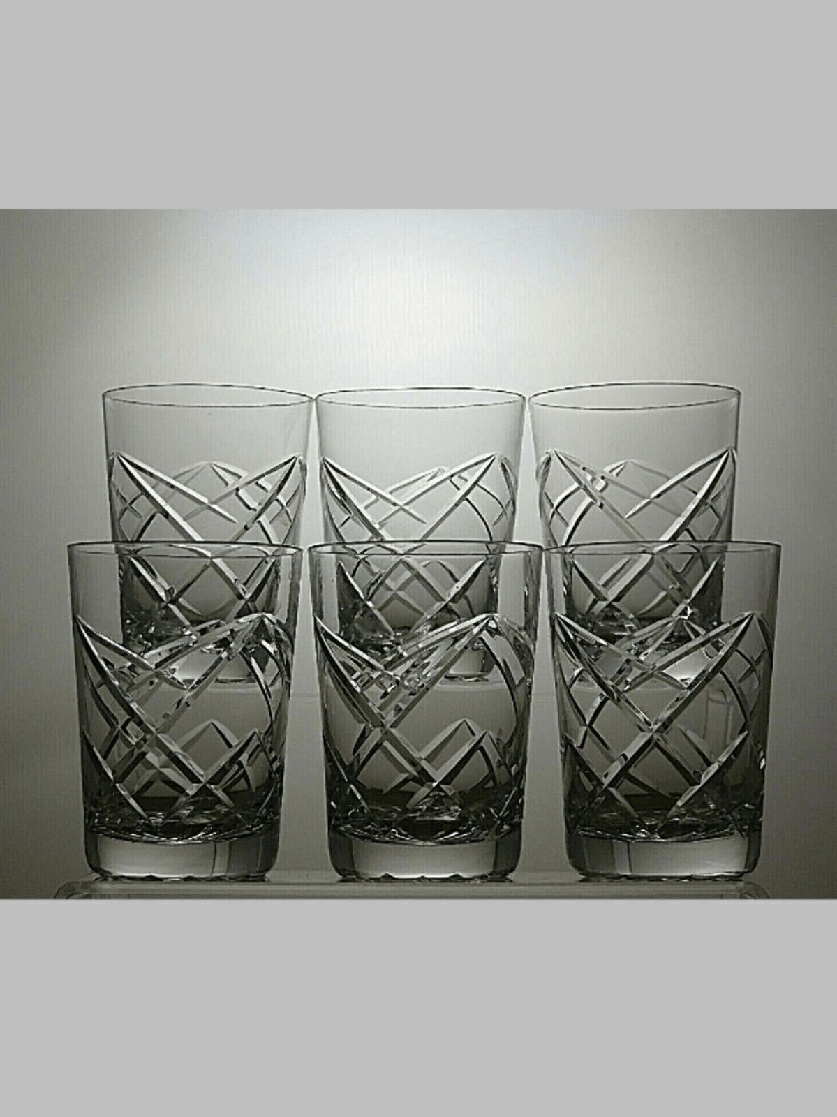 Other Royal Brierley Crystal Cut Glass Set Of 6 Whisky Tumblers Size ONE SIZE - 1 Thumbnail