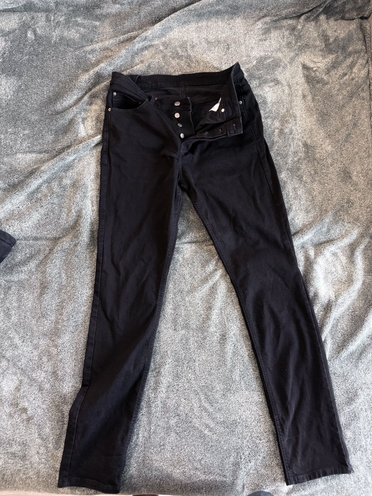 Ksubi Ksubi Chitch Black Denim Jeans Size US 34 / EU 50 - 2 Thumbnail