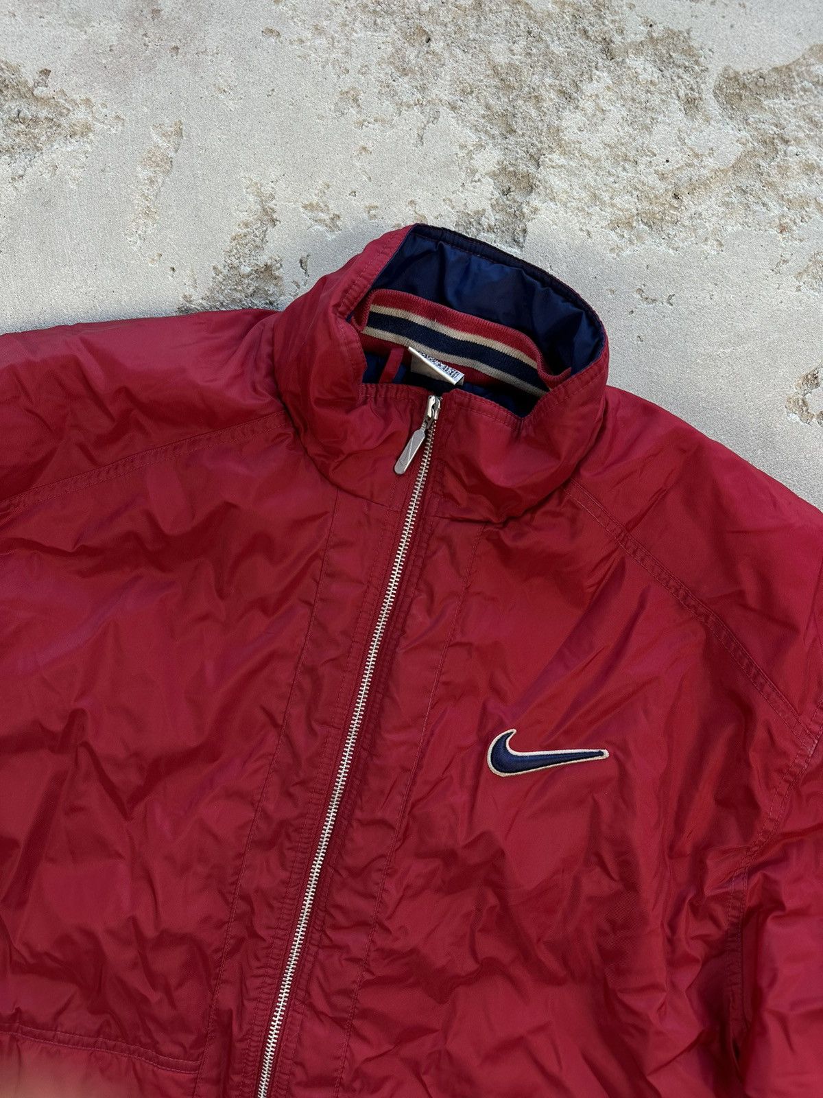 Nike Nike Vintage Down Puffer Jacket Big Swoosh Double Logo Size US M / EU 48-50 / 2 - 4 Thumbnail