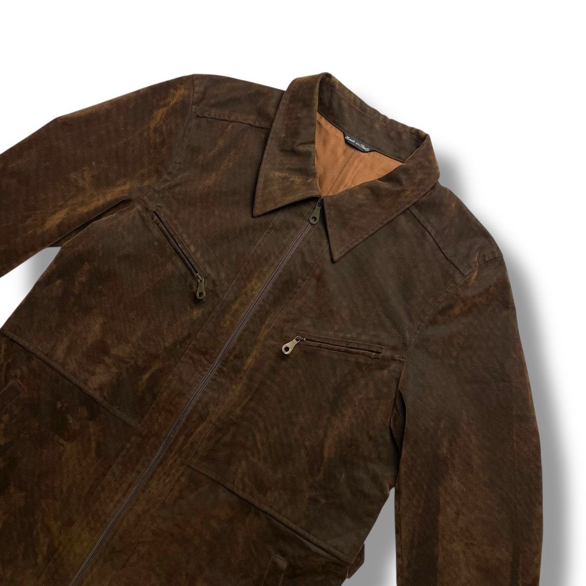 Isamu Katayama Backlash 🇯🇵 COMME CA DU MODE FULL ZIP CORDUROY JACKET Size US L / EU 52-54 / 3 - 5 Thumbnail