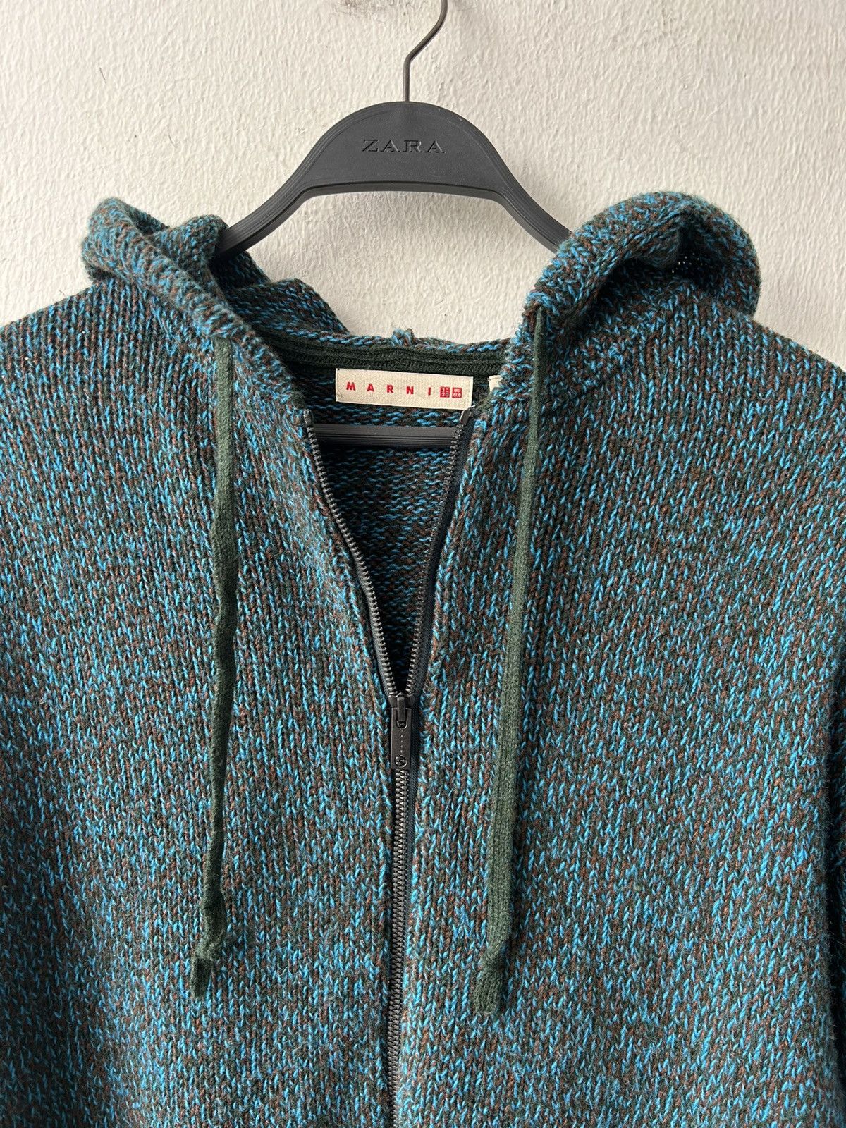 Marni × Uniqlo Marni Uniqlo Knit Hoodie Size US L / EU 52-54 / 3 - 12 Thumbnail