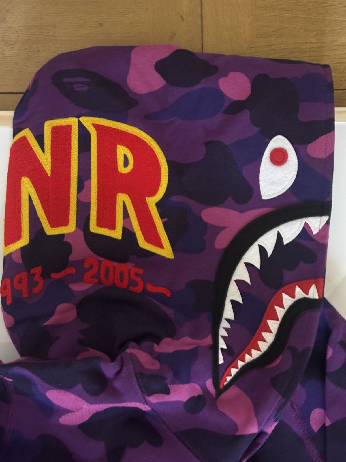 Bape Auth ape bape color camo 2nd shark pullover hoodie L new Size US L / EU 52-54 / 3 - 3 Thumbnail