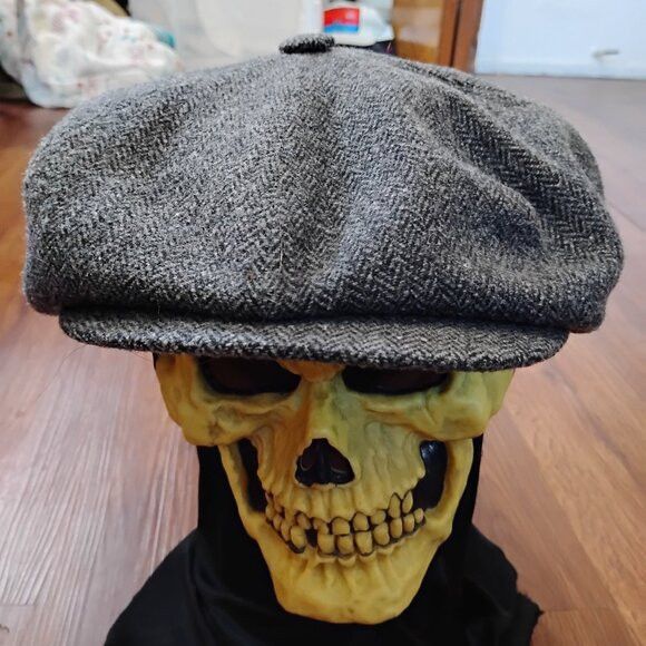 Other Vintage Capas Herringbone Newsboy Derby Ivy Driving Cap Hat Size ONE SIZE - 1 Thumbnail