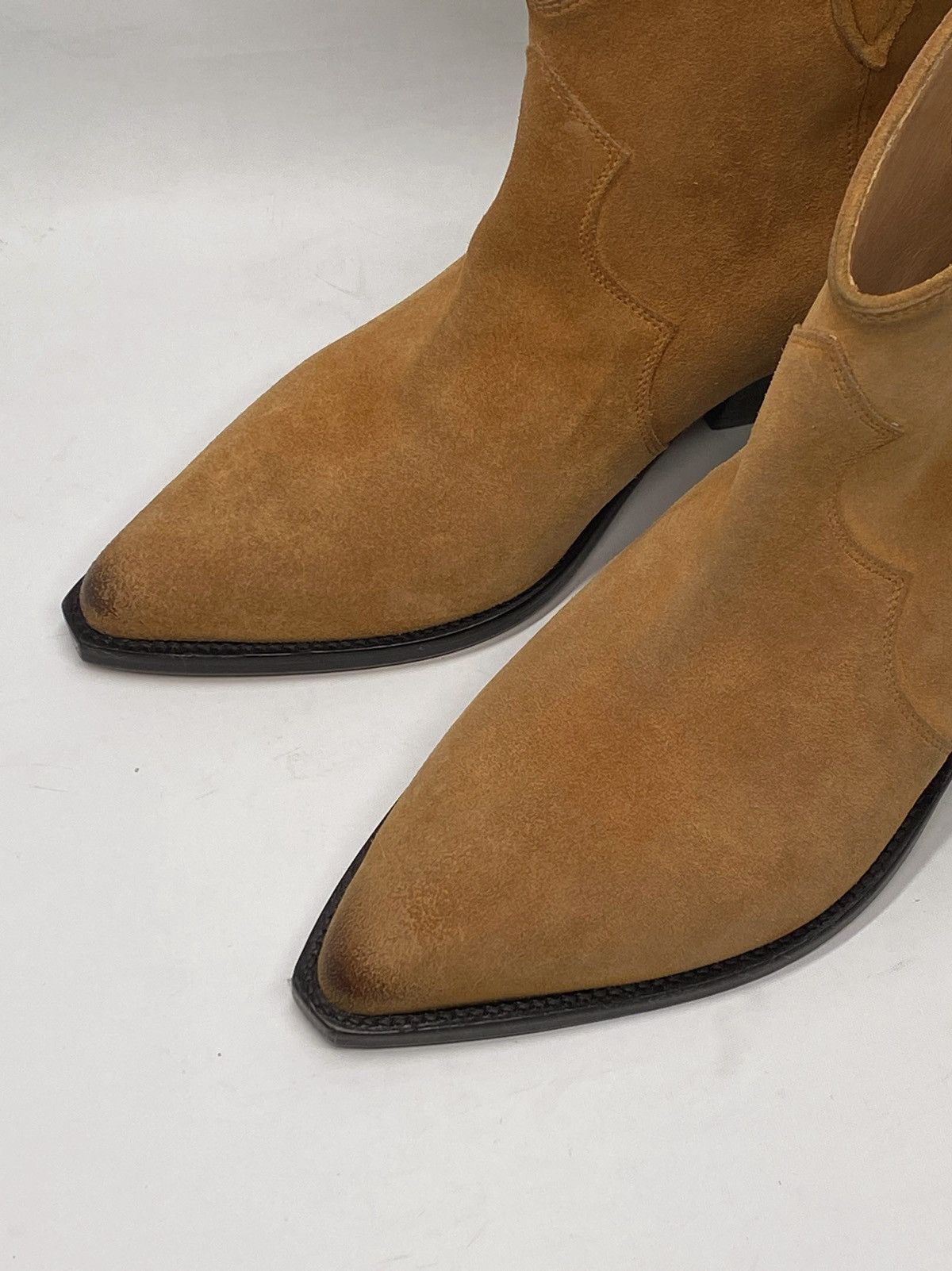 Isabel Marant Isabel Marant Dewina Suede Western Booties size 37 Size US 7 / IT 37 - 7 Thumbnail