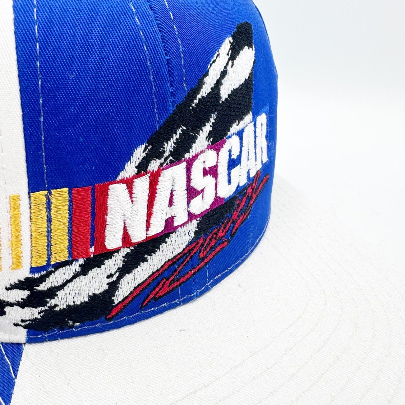 NASCAR VINTAGE 1996 NASCAR Racing Brickyard 400 CFS Snapback Hat Size ONE SIZE - 3 Thumbnail