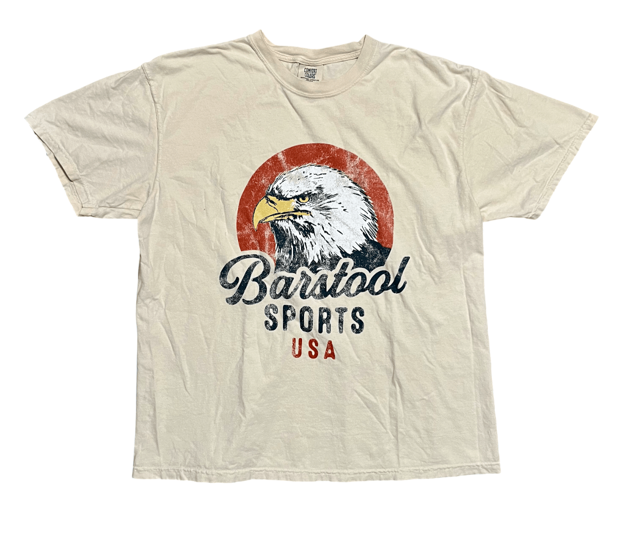 Comfort Colors Barstool Sports USA Bald Eagle Graphic T-Shirt Size US XL / EU 56 / 4 - 1 Thumbnail