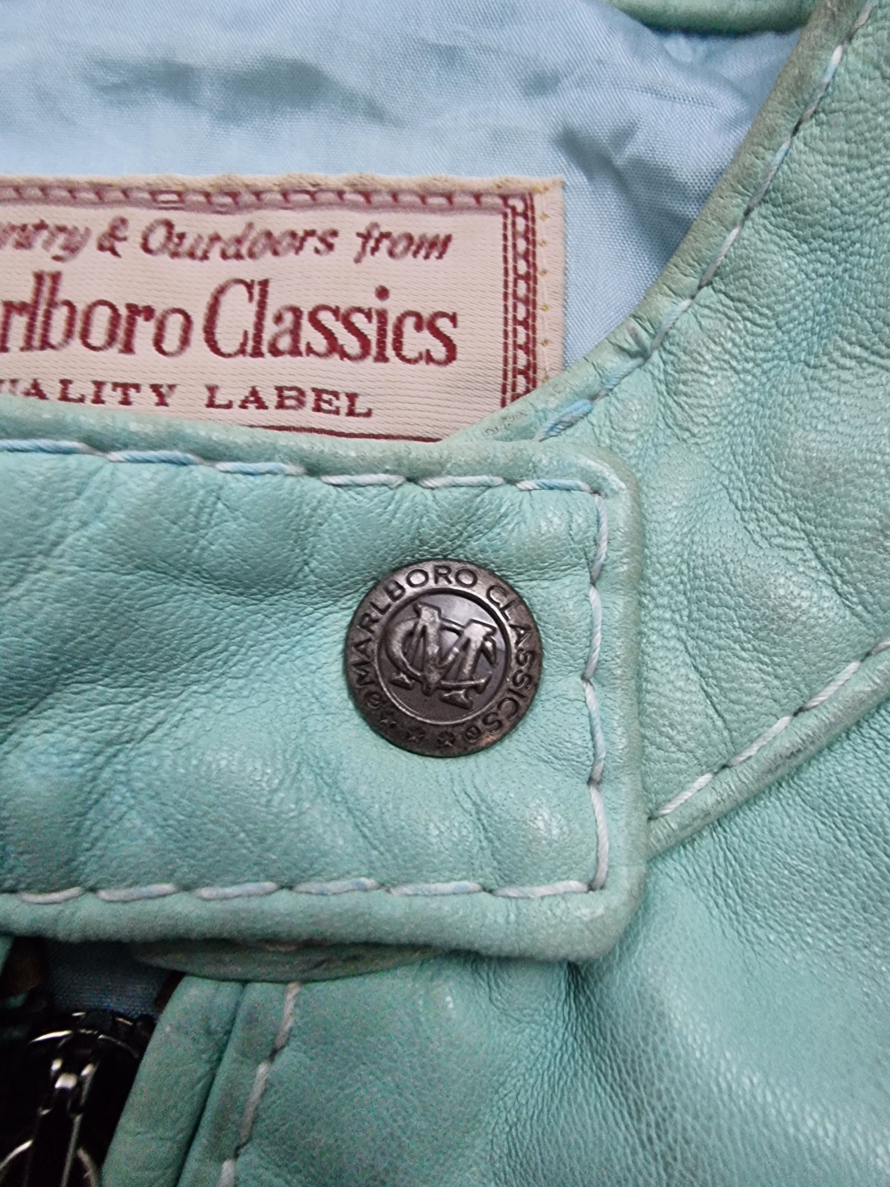 Marlboro Classics Marlboro Classics Leather Jacket Vintage Size S / US 4 / IT 40 - 4 Thumbnail