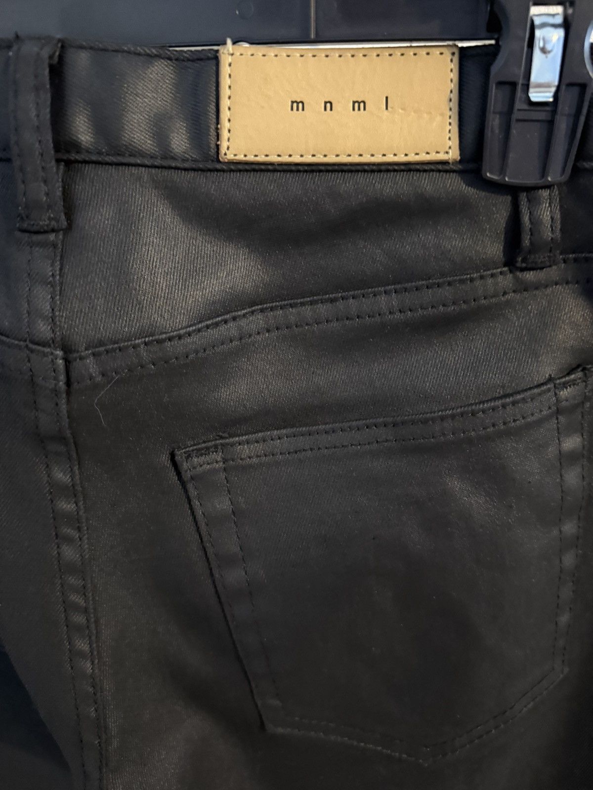 MNML MNML Waxed Jeans Size US 29 - 3 Thumbnail