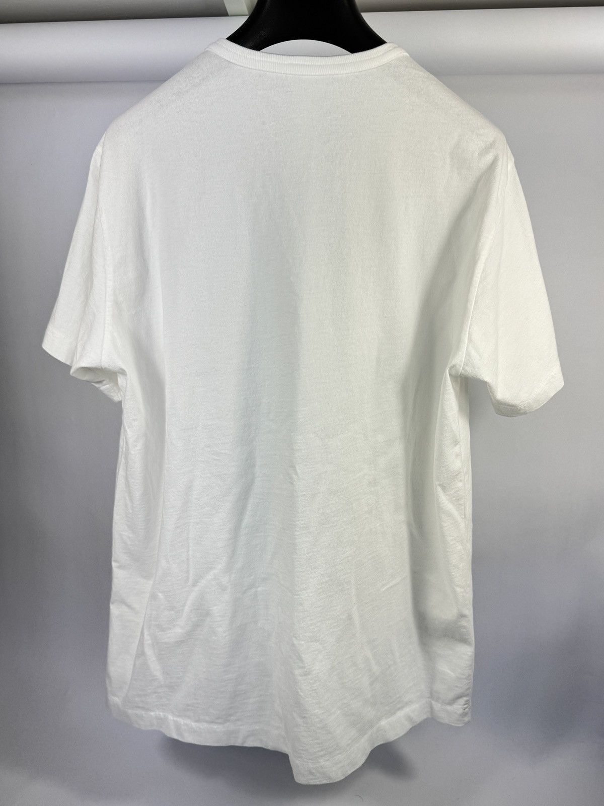 Chrome Hearts LOGO CROSS EMBROIDERED SINGLE POCKET PLAIN WHITE T-SHIRT Size US XL / EU 56 / 4 - 4 Thumbnail