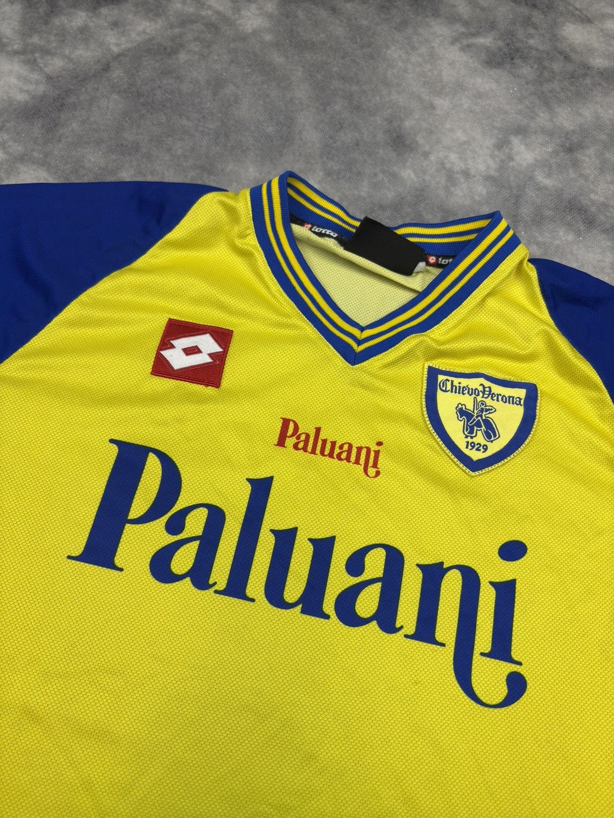 Lotto Sport × Vintage Chievo verona 2003/04 home soccer jersey rare serie A Size US XL / EU 56 / 4 - 4 Thumbnail