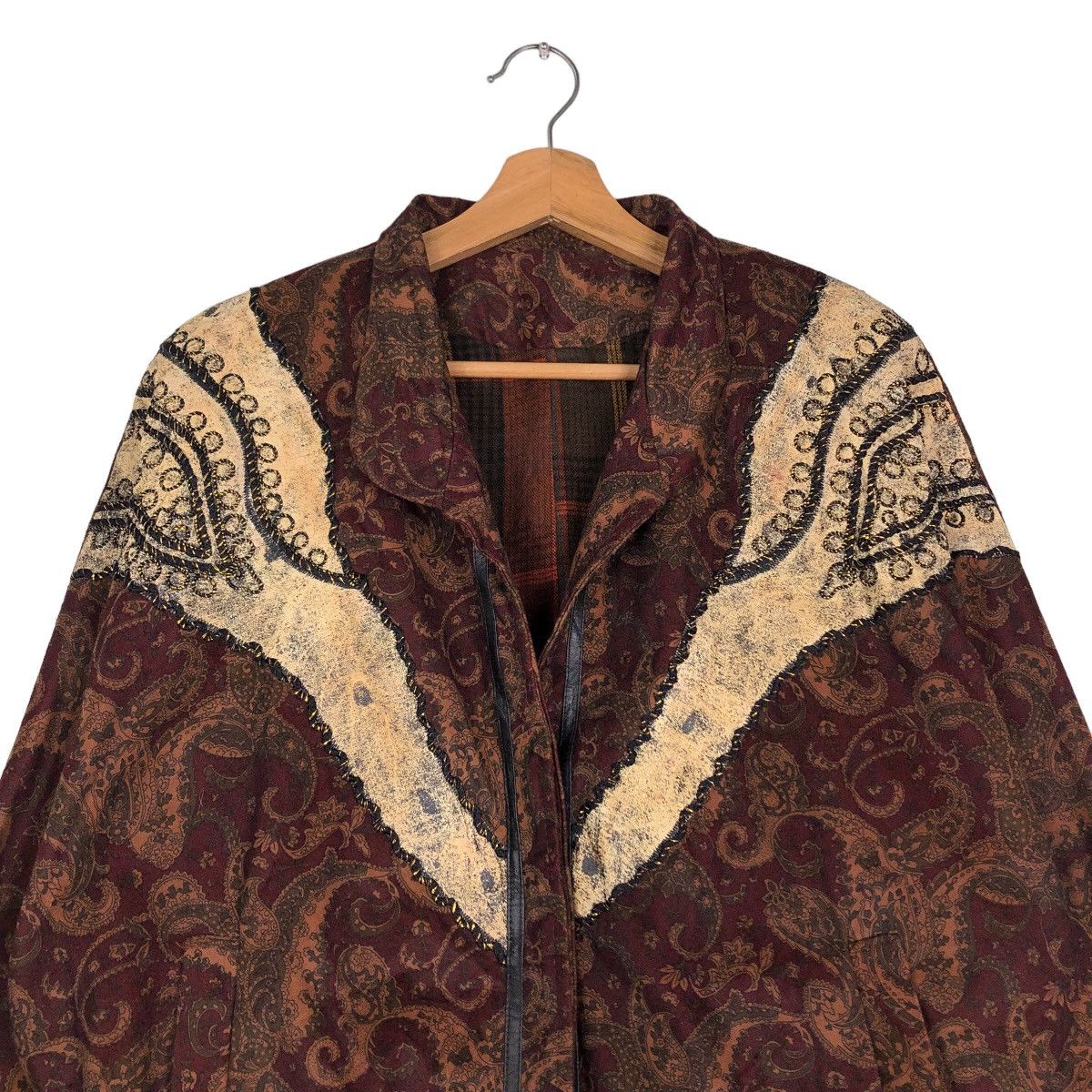 Japanese Brand 🔥Vintage Bomber Jacket Native Navajo Design Kapital Kountry Size US M / EU 48-50 / 2 - 3 Thumbnail