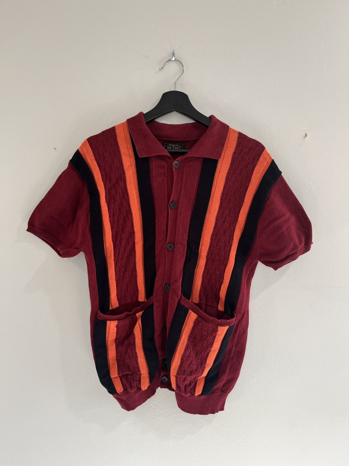Beams Plus Short sleeve striped knit Size US S / EU 44-46 / 1 - 1 Thumbnail